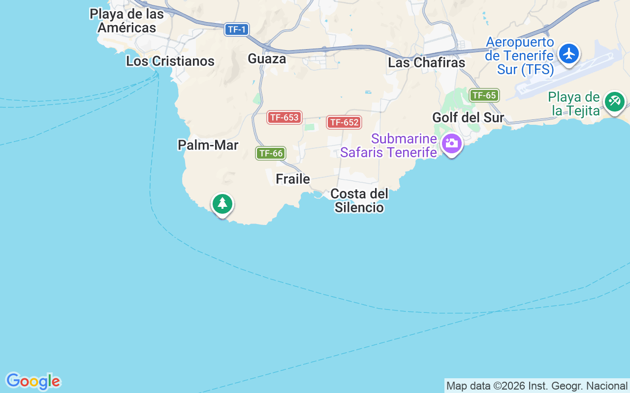 Ubicación Catamarán: Marina South, Las Galletas
