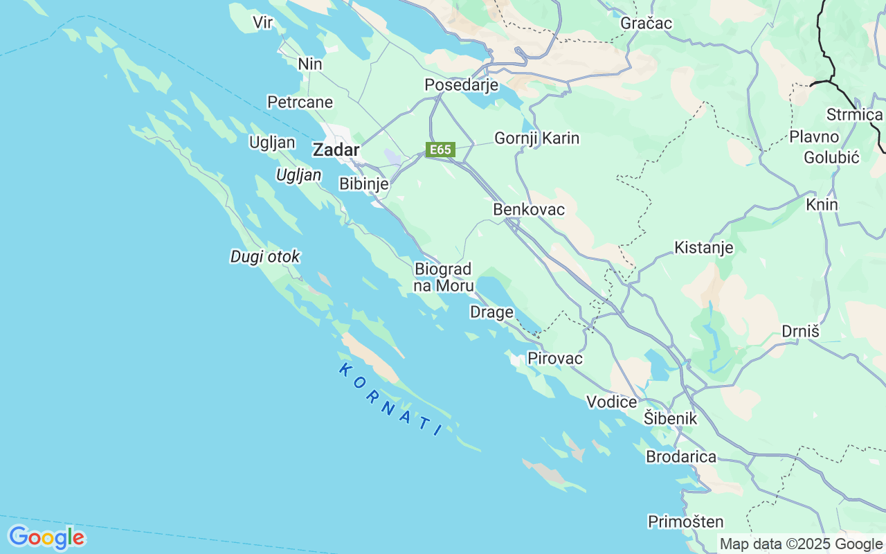 Plats för Motorbåt: Biograd Na Moru, Biograd Na Moru