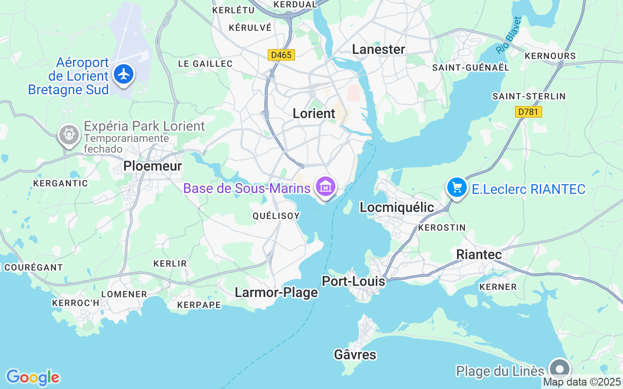 Localização do(a) Veleiro: 56100 Lorient, França