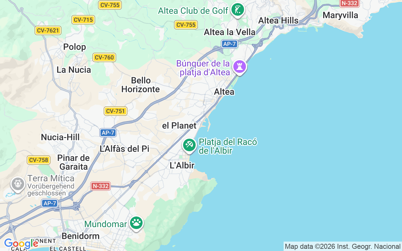 Liegeplatz Katamaran: Puerto Deportivo De Altea, Altea