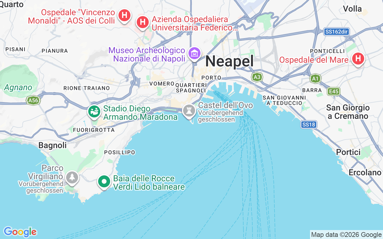 Liegeplatz Motorboot: Neapel, Italien
