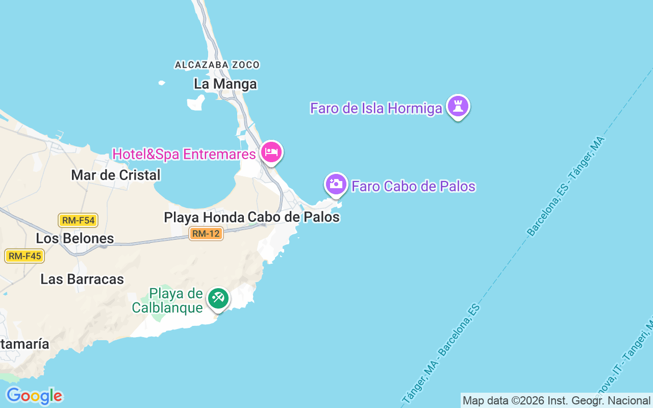 Emplacement du Goélette: Puerto De Cabo De Palos, Cape Palos