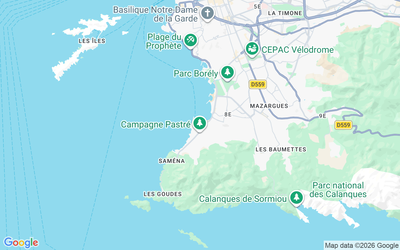 Plats för Segelbåt: Marseille, Frankrike