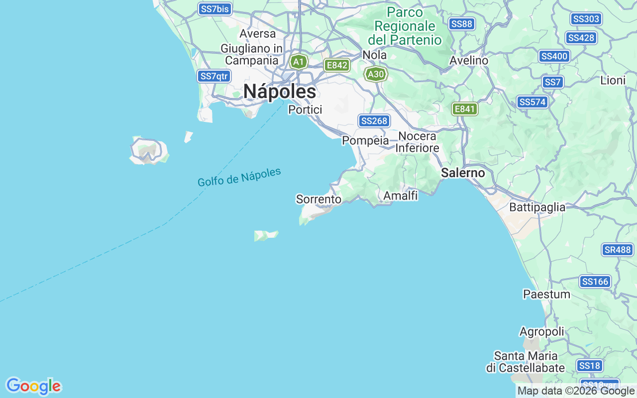 Localização do(a) Iate a motor: Marina Piccola, 80067 Sorrento