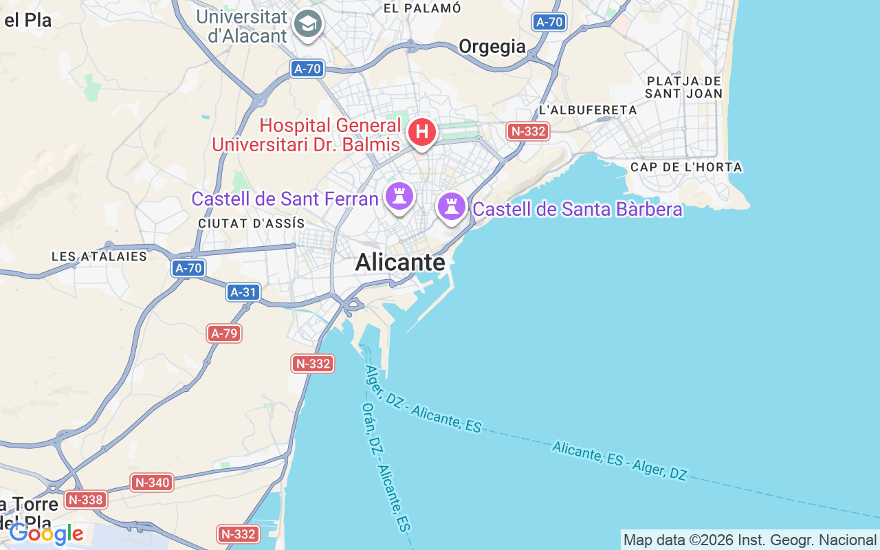 Luogo Gommone: Marina Deportiva Del Puerto De Alicante, Alicante