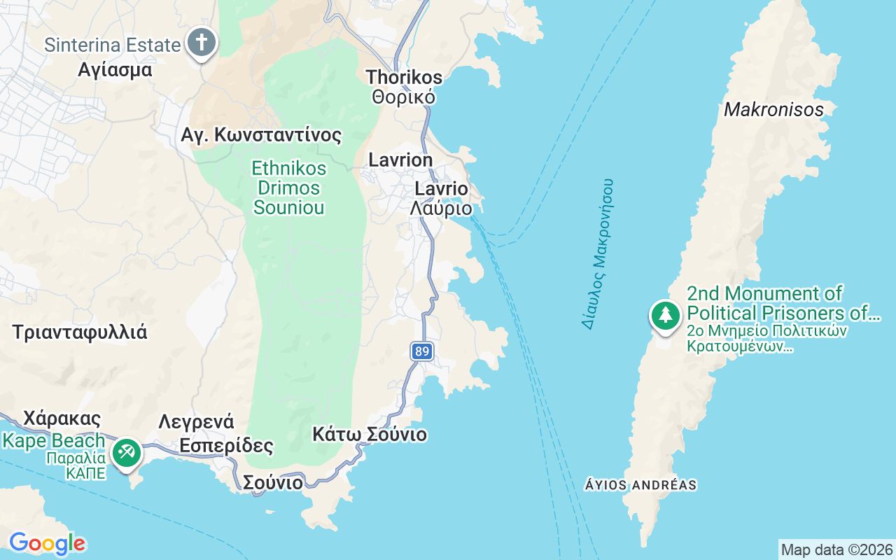 Emplacement du Catamaran: Olympic Marine, Lavrio