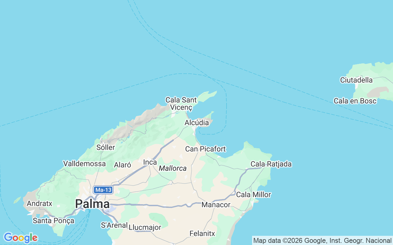 Location of the Motorboat: Alcudiamar, 07400 Alcúdia