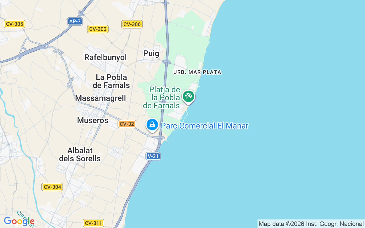 De locatie van Jetski: Puerto Deportivo Pobla Marina, Valencia