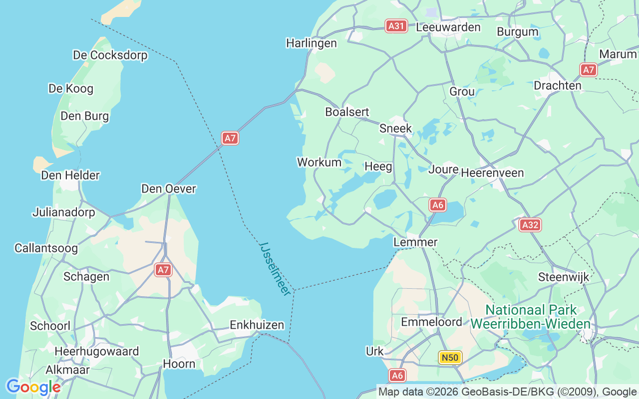 Liegeplatz Hausboot: Koudum, Koudum
