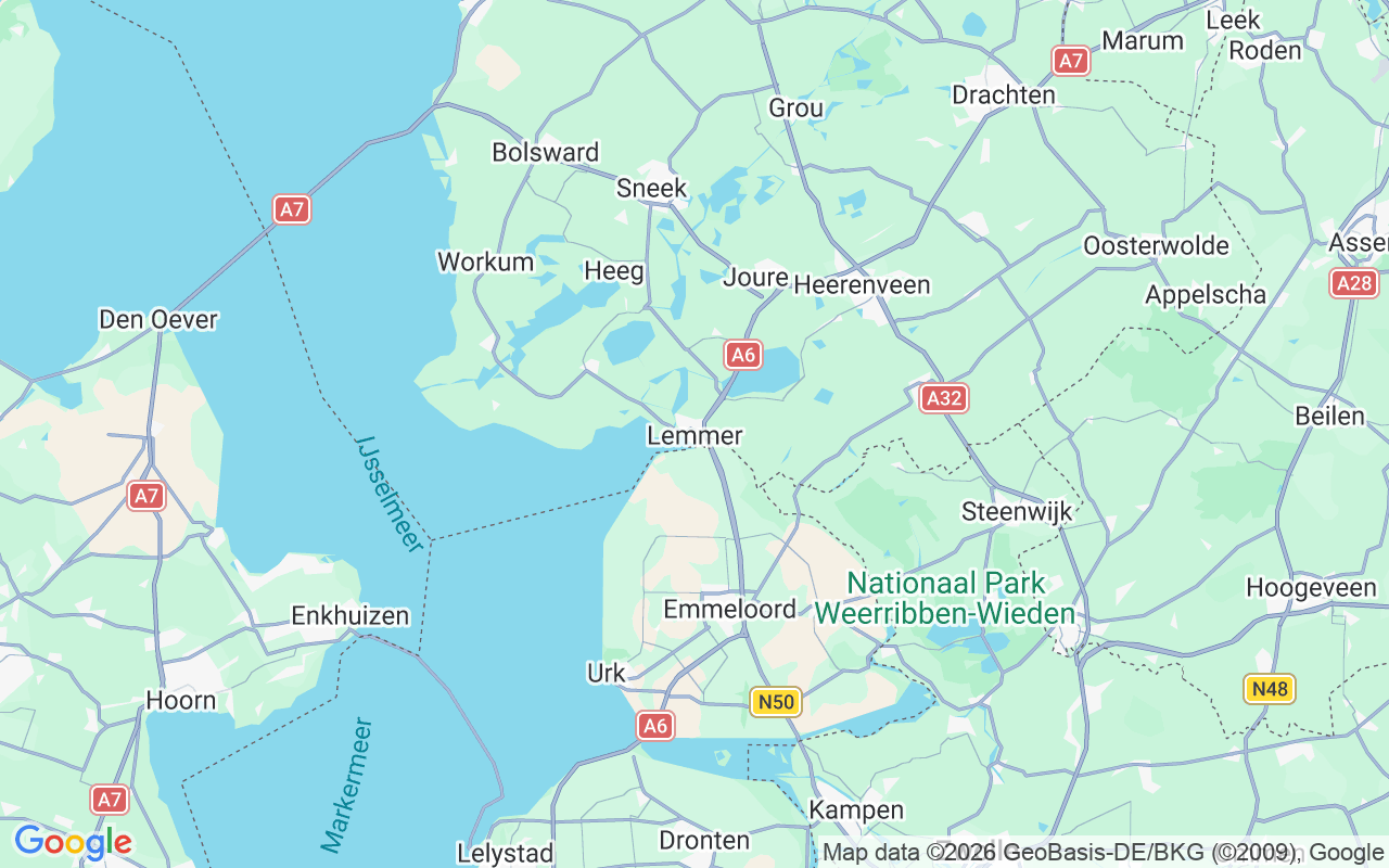 Ubicación Velero: Lemmer, Lemmer