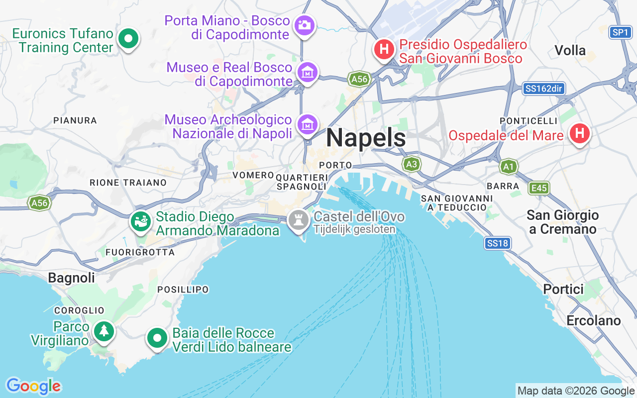 De locatie van Catamaran: Porto Di Napoli, 80035 Napels