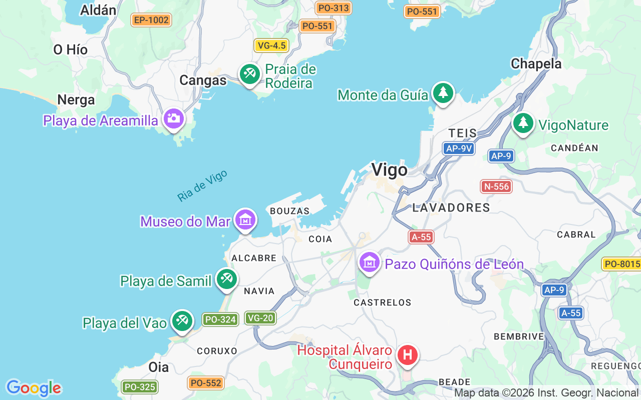 Location of the Catamaran: Marina Davila Sport, Vigo