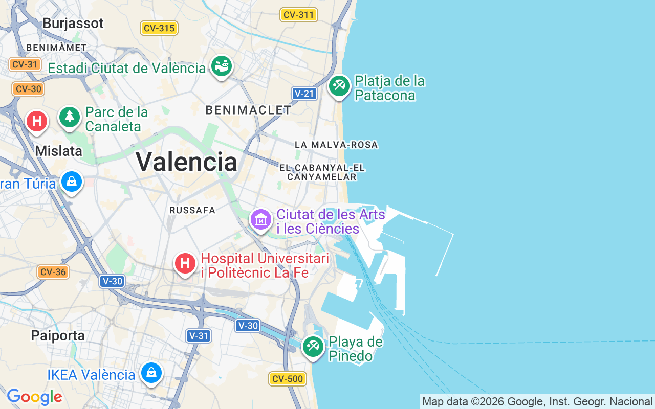 Liegeplatz RIB: La Marina De València (Real Juan Carlos), Valencia