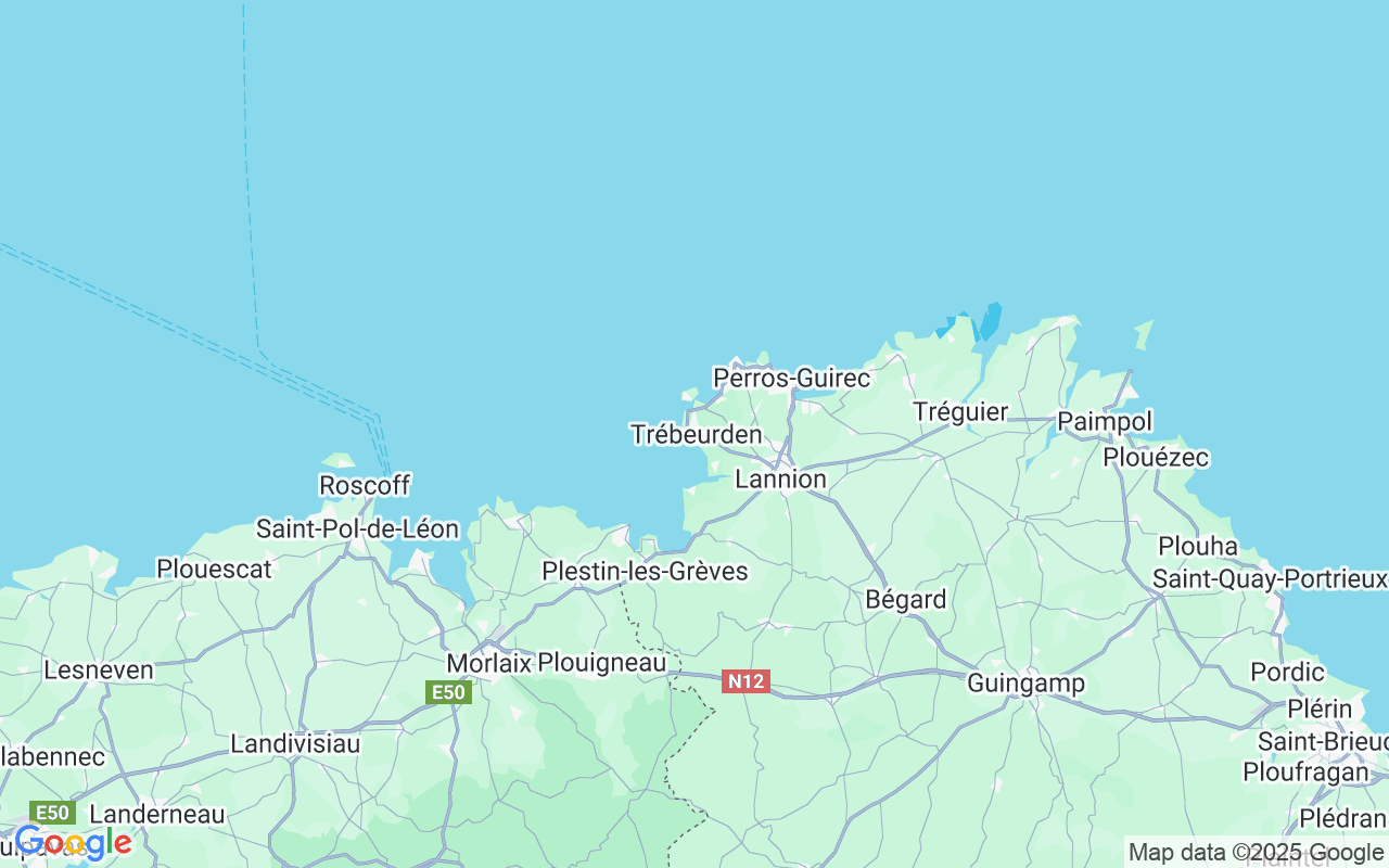 Plats för Segelbåt: Trebeurden, Trébeurden