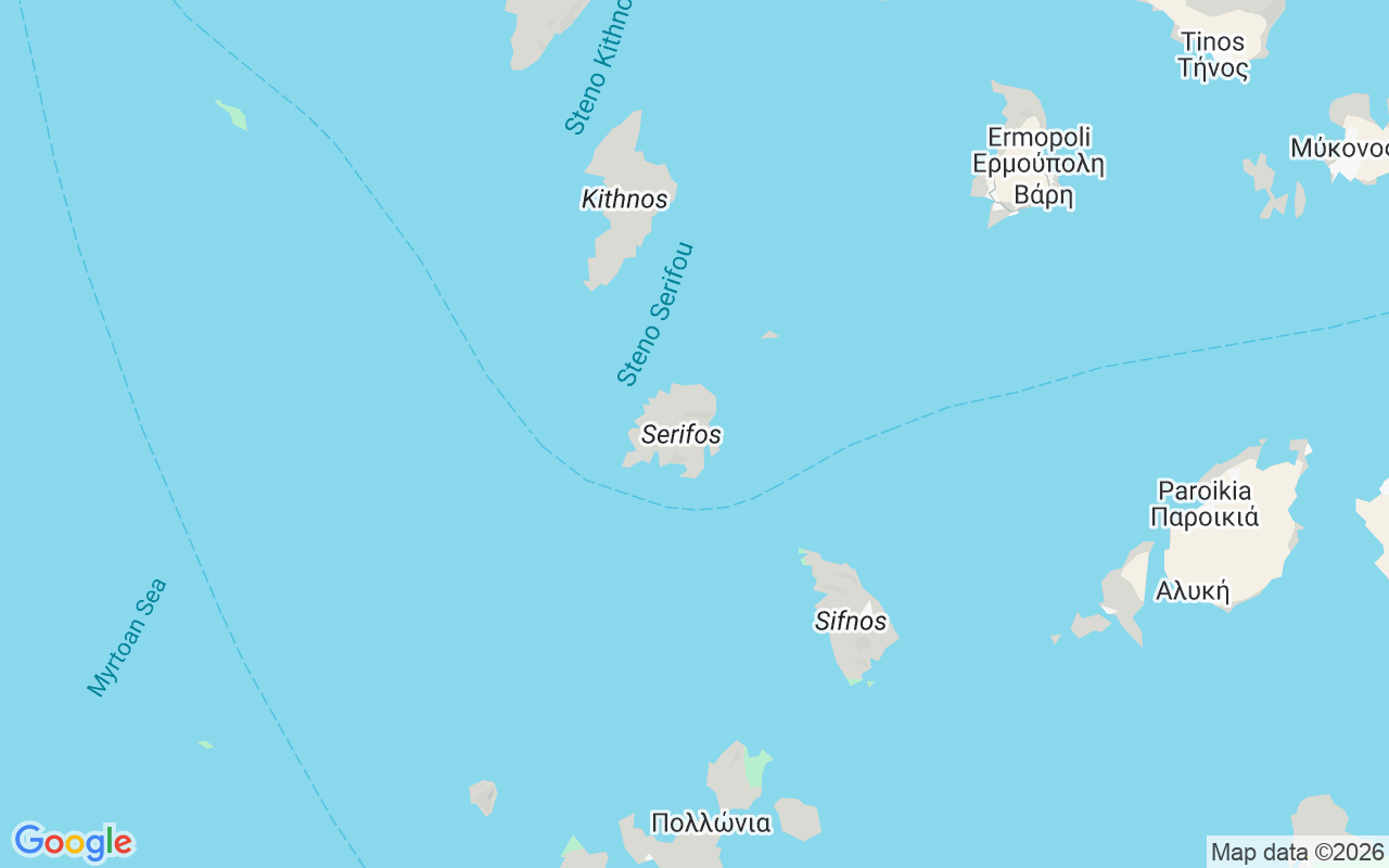 Luogo Gommone: Livadi, Serifos 840 05