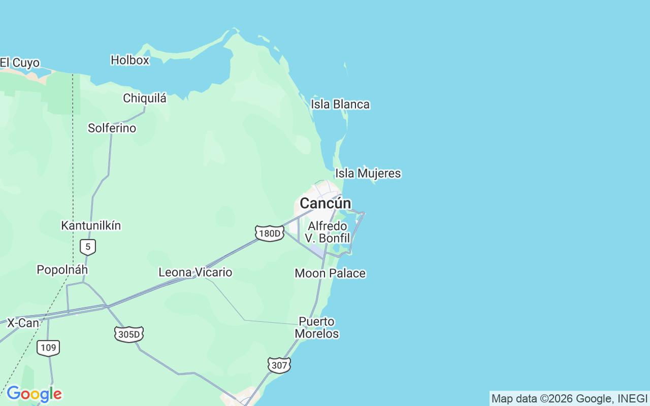 Location of the Catamaran: Marina V&V, Cancún