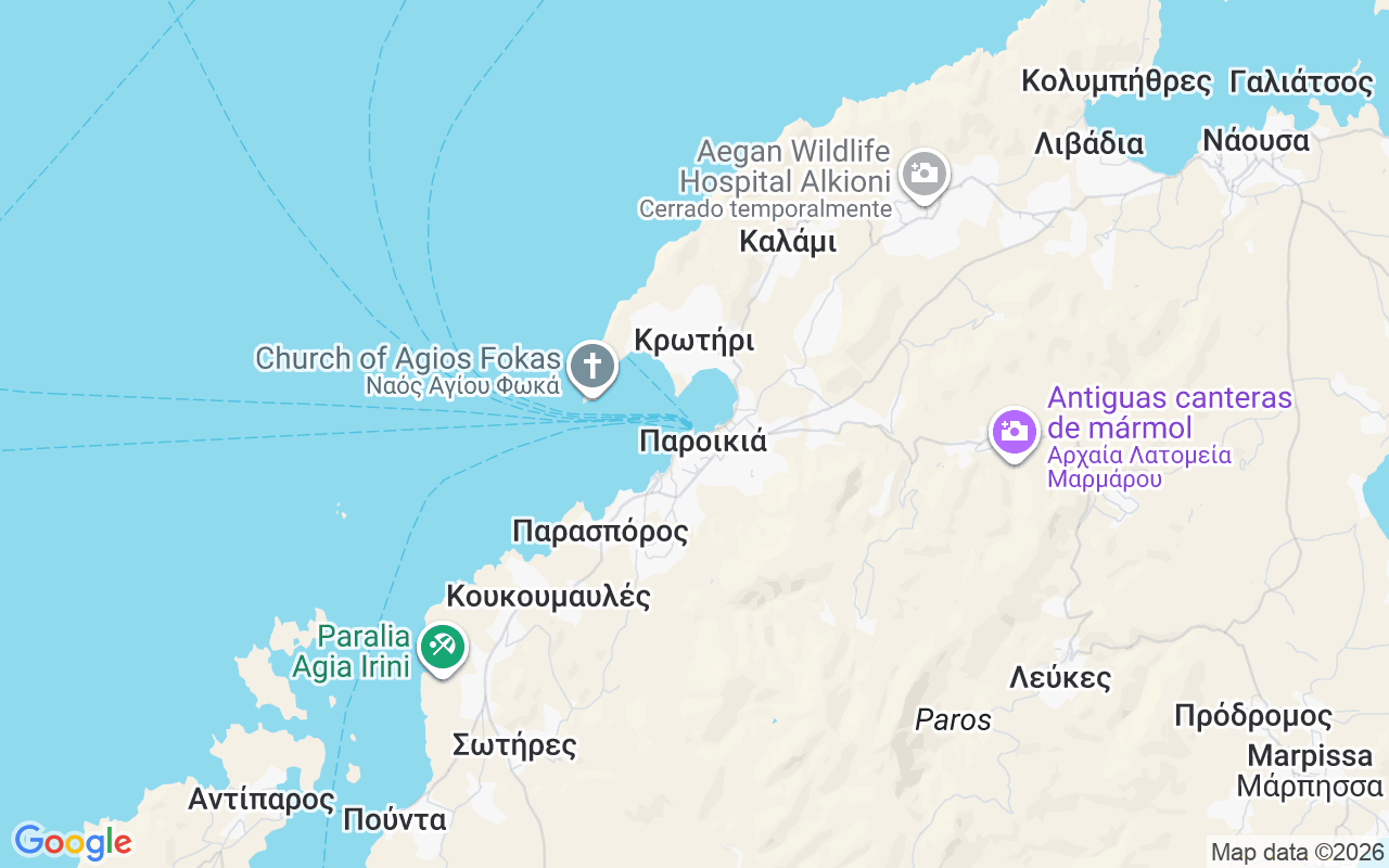 Ubicación Velero: Port Paroikia, Paros 844 00