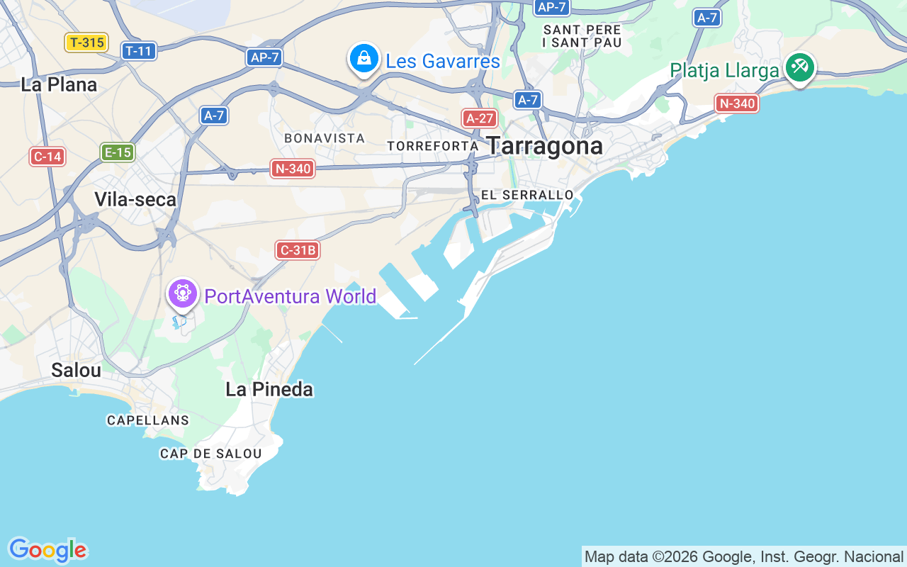 Location of the Motorboat: Puerto De Tarragona, Tarragona