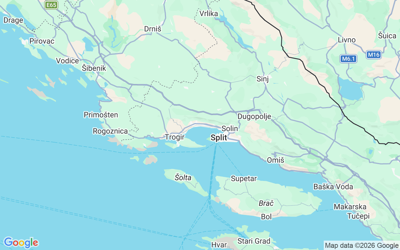 Liegeplatz RIB: Kaštel Stari, Kaštel Lukšić