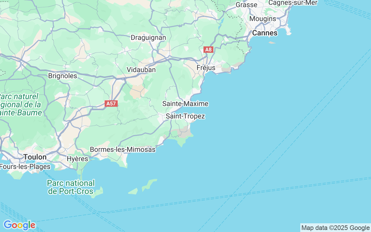 Plats för Motorbåt: Pampelonne, 83990 Saint-Tropez