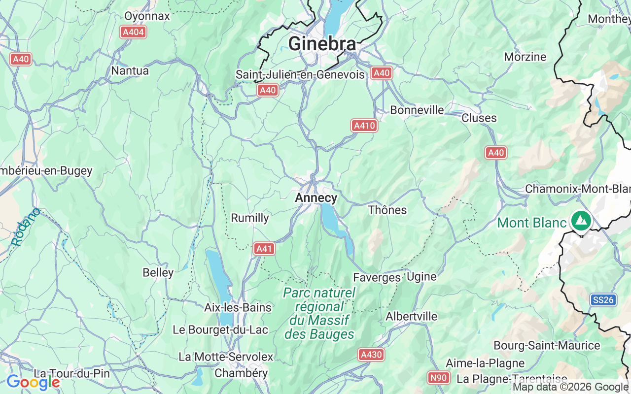 Ubicación Lancha: Sevrier, Annecy