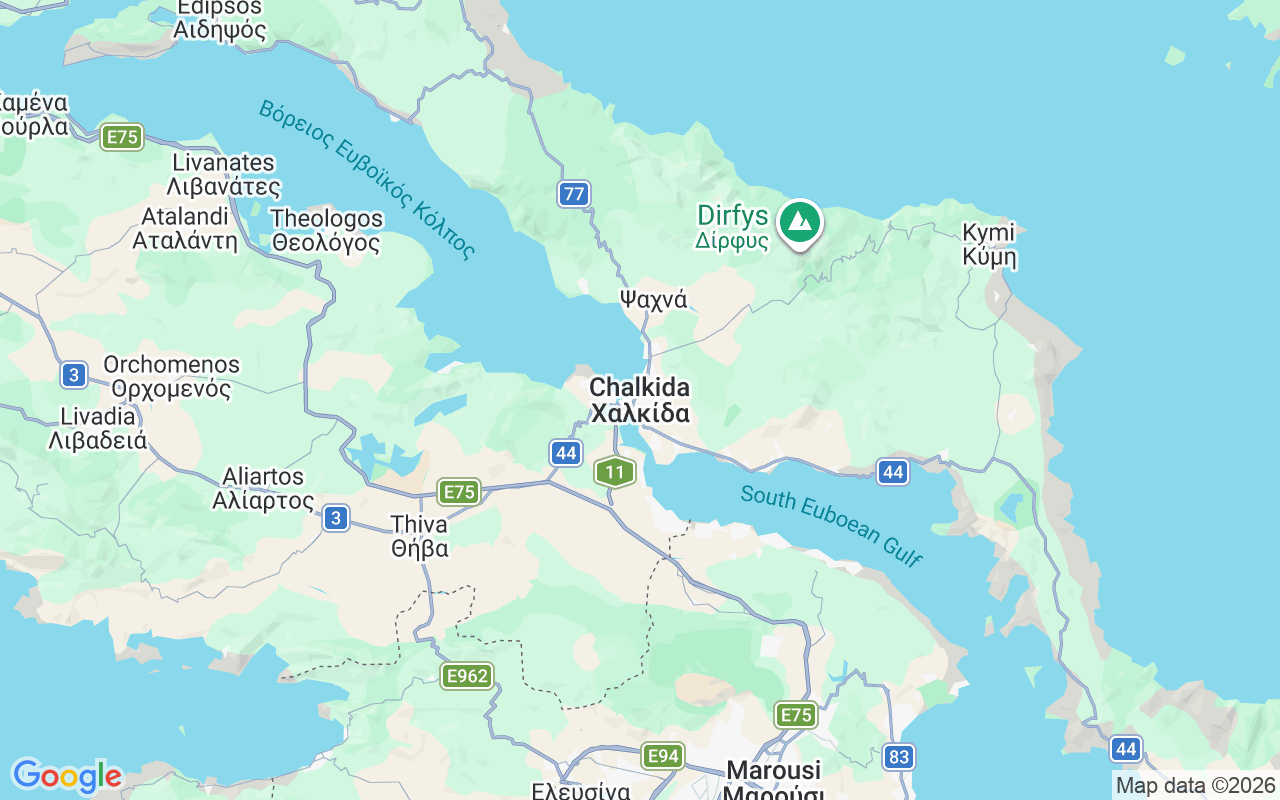 Liegeplatz Motorboot: Χαλκίδας, Chalkida 341 00