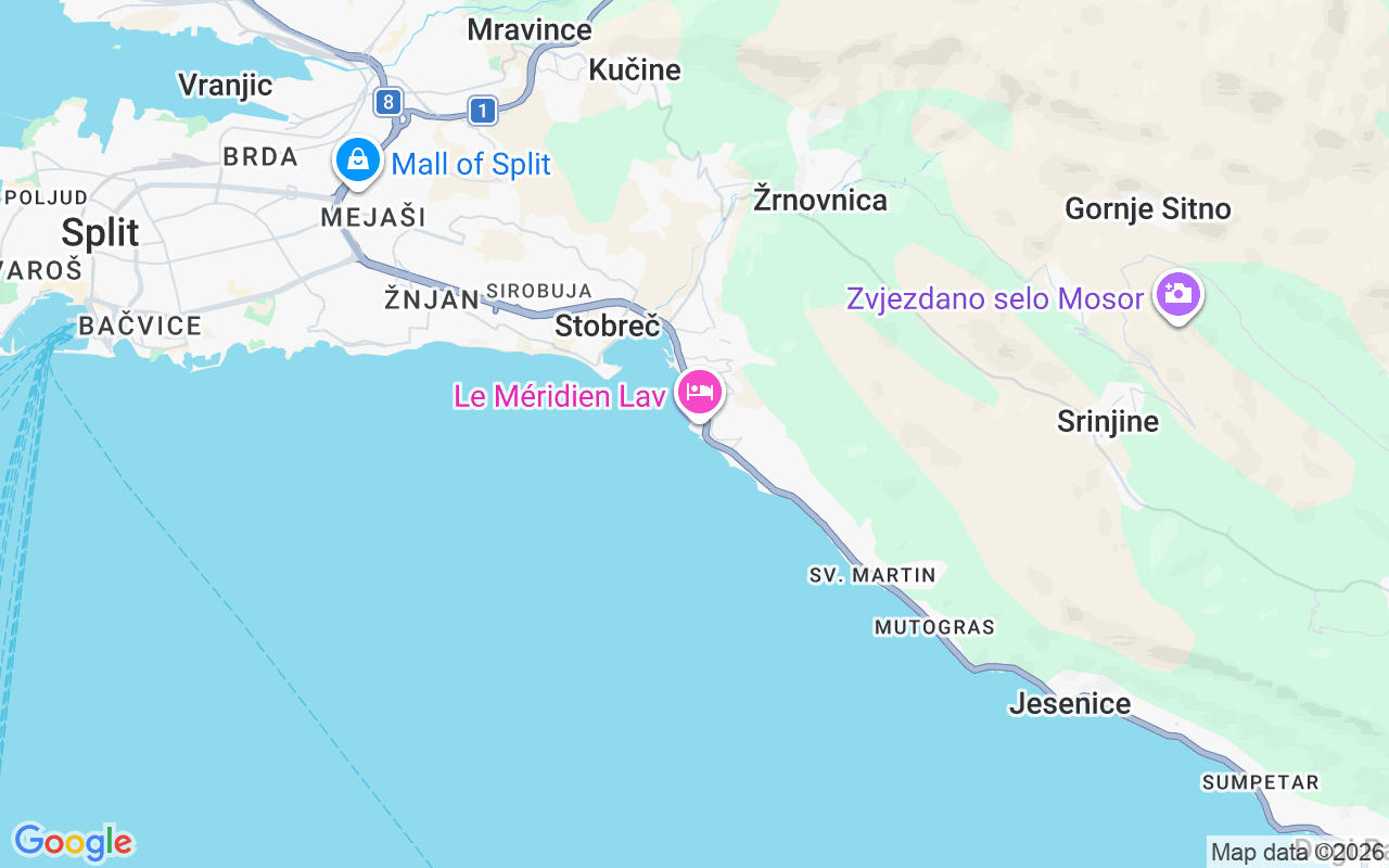 Location of the Motorboat: Marina Lav, Split