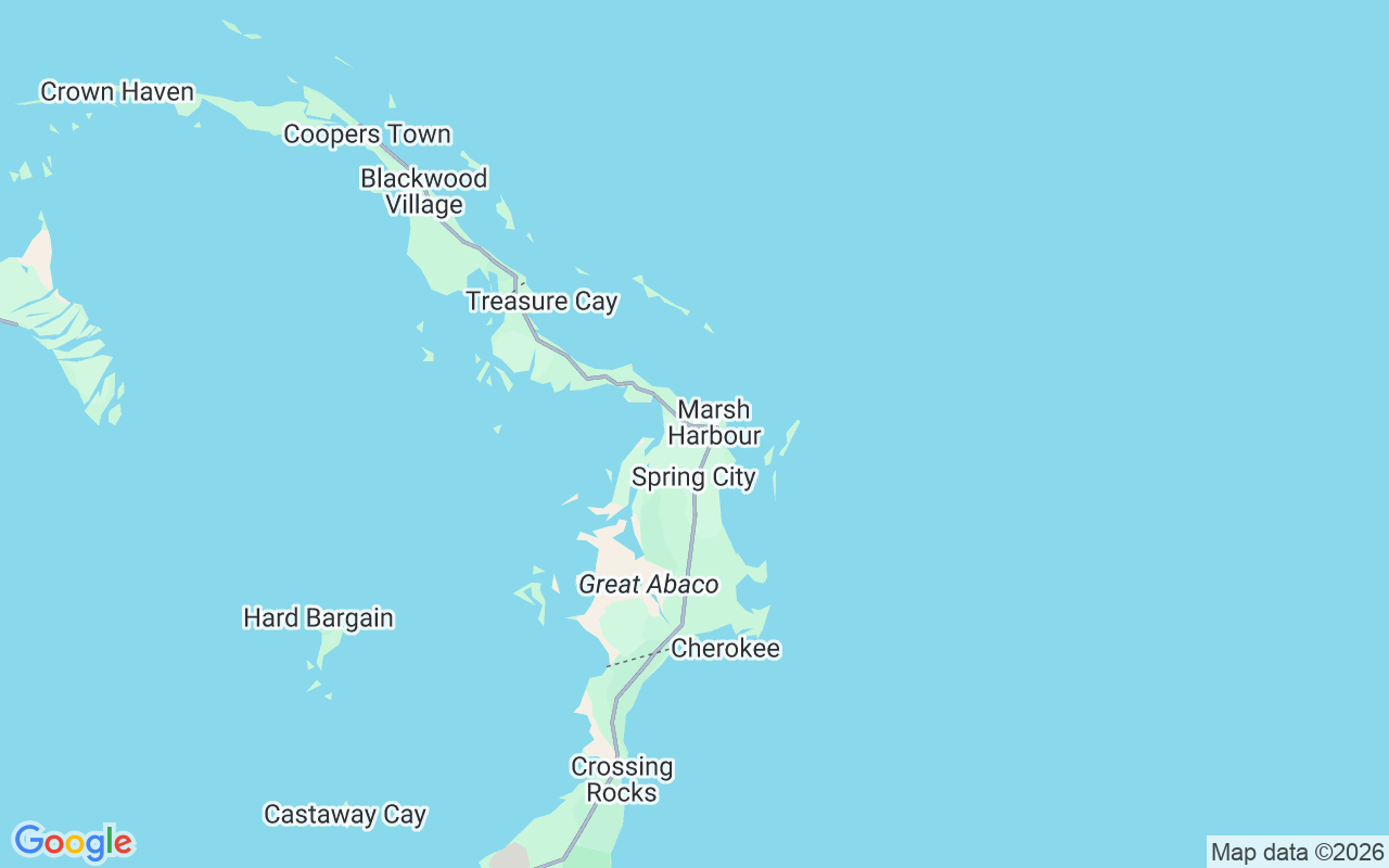 Emplacement du Voilier: Marsh Harbour, Bahamas