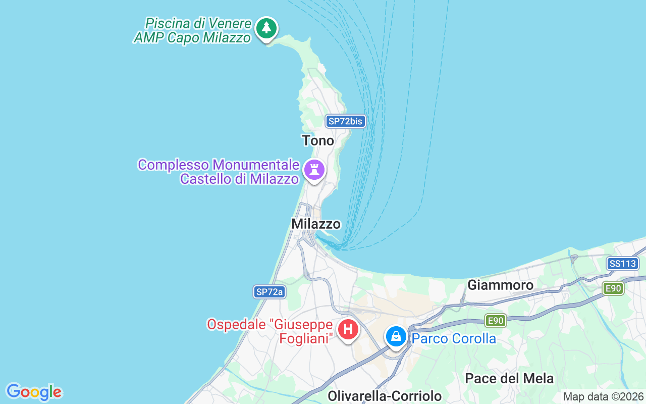 Liegeplatz Segelboot: Porto Santa Maria Maggiore, Milazzo