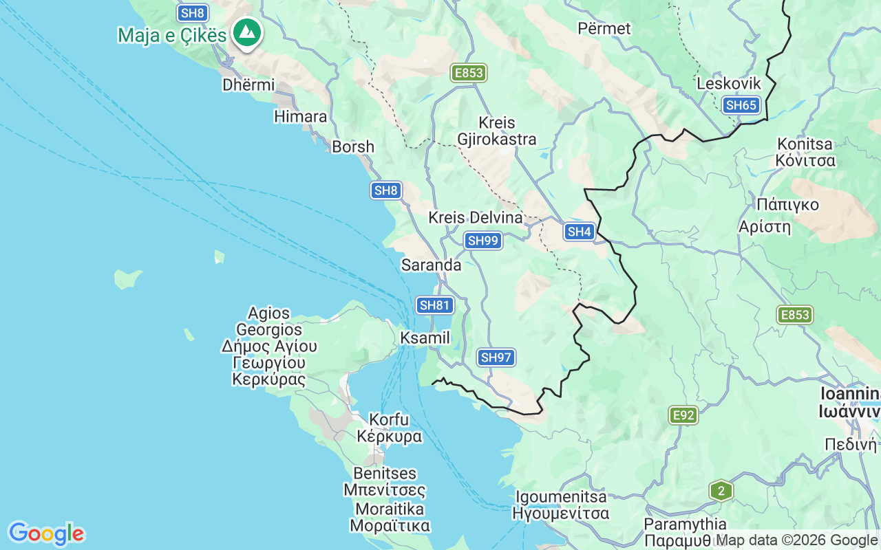 Liegeplatz Motoryacht: Saranda Port, Saranda