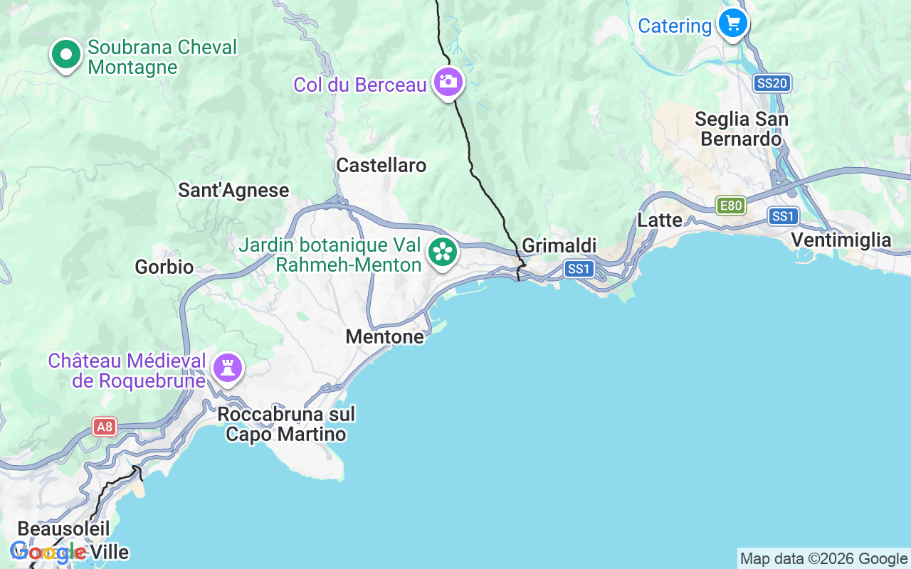 Luogo Barca a vela: Port Garavan, 06500 Mentone