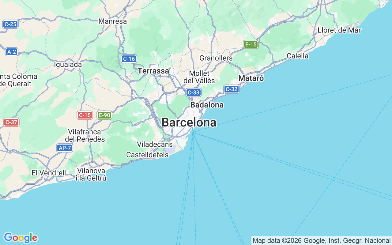 Localização do(a) Iate a motor: Barcelona, Espanha