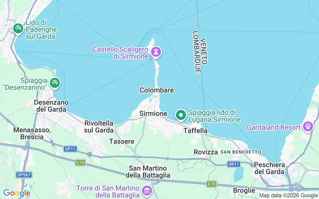 De locatie van Motorboot: Porto Galeazzi, Sirmione