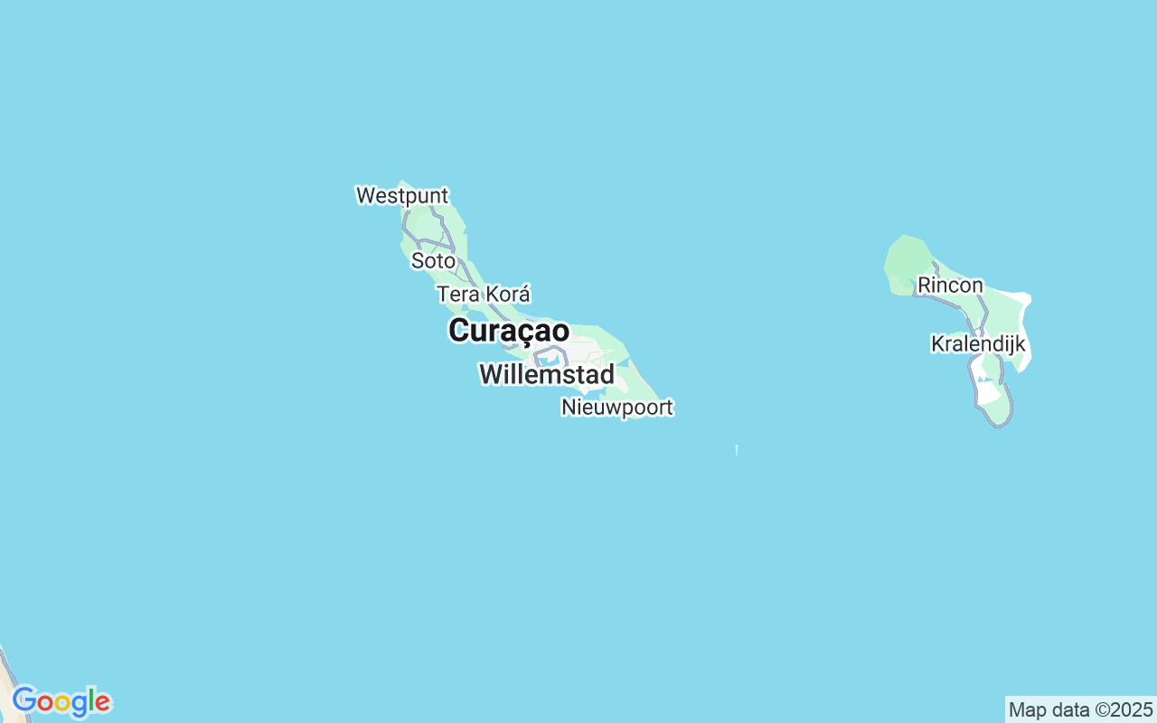 De locatie van Motorboot: Caracasbay, Willemstad