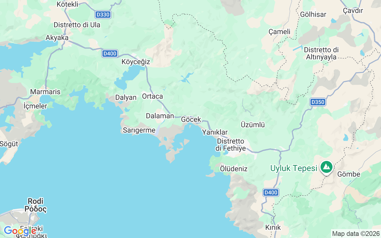 Luogo Caicco: Belediye Harbour, Göcek