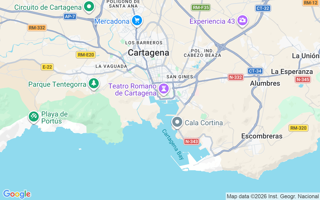 Location of the Sailboat: Puerto De Cartagena, Cartagena