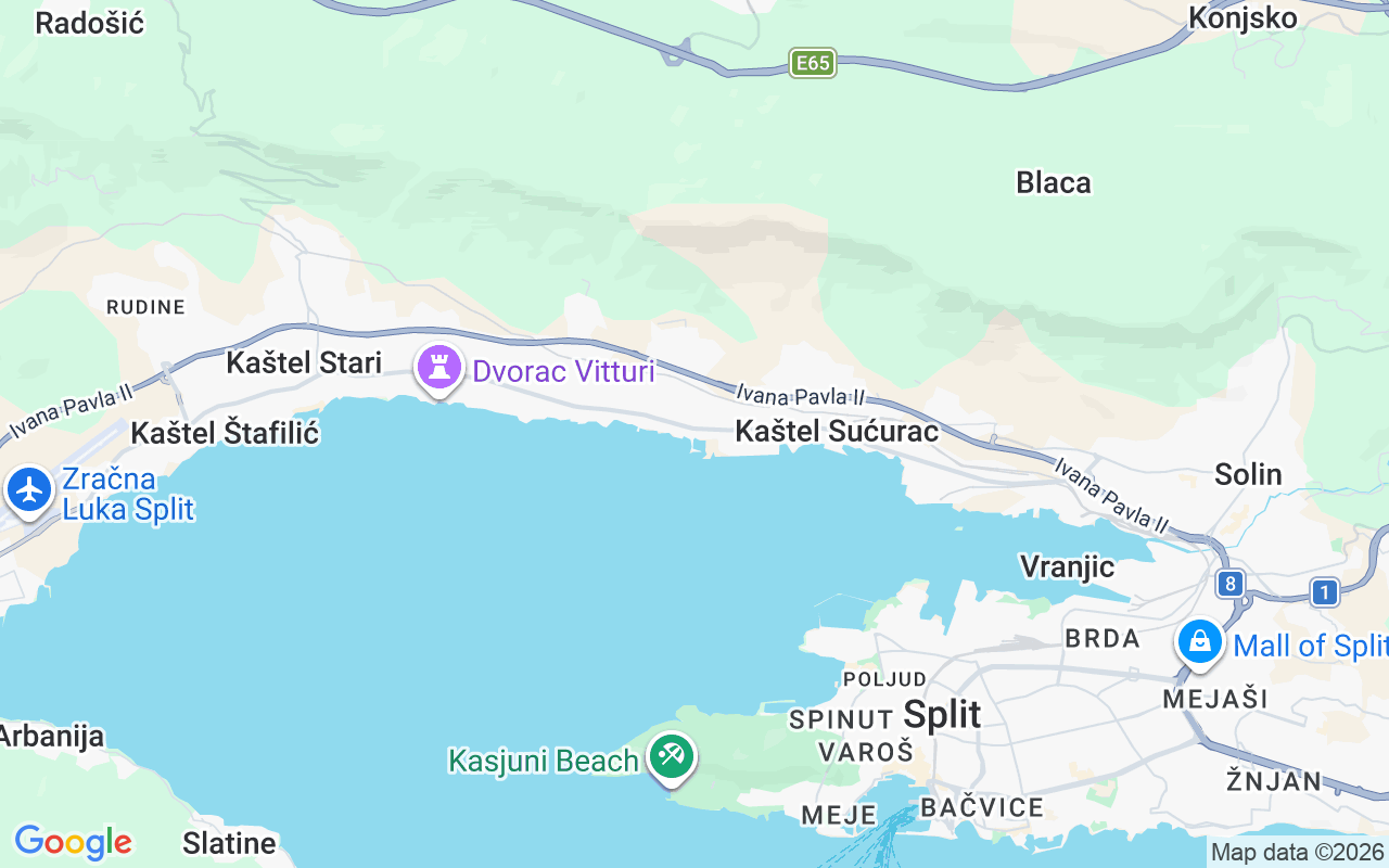 Liegeplatz Segelboot: Marina Kastela, Kaštel Gomilica