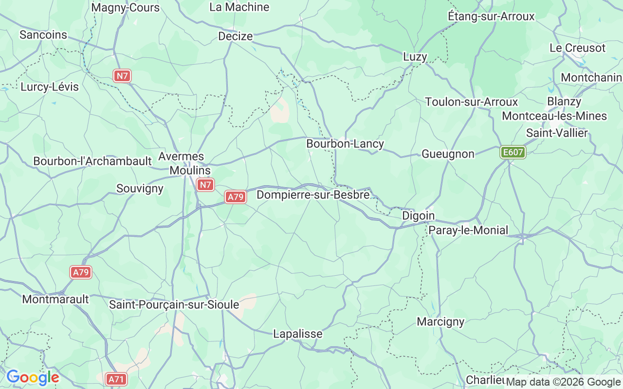 Emplacement du Péniche: 03290 Dompierre-Sur-Besbre, France