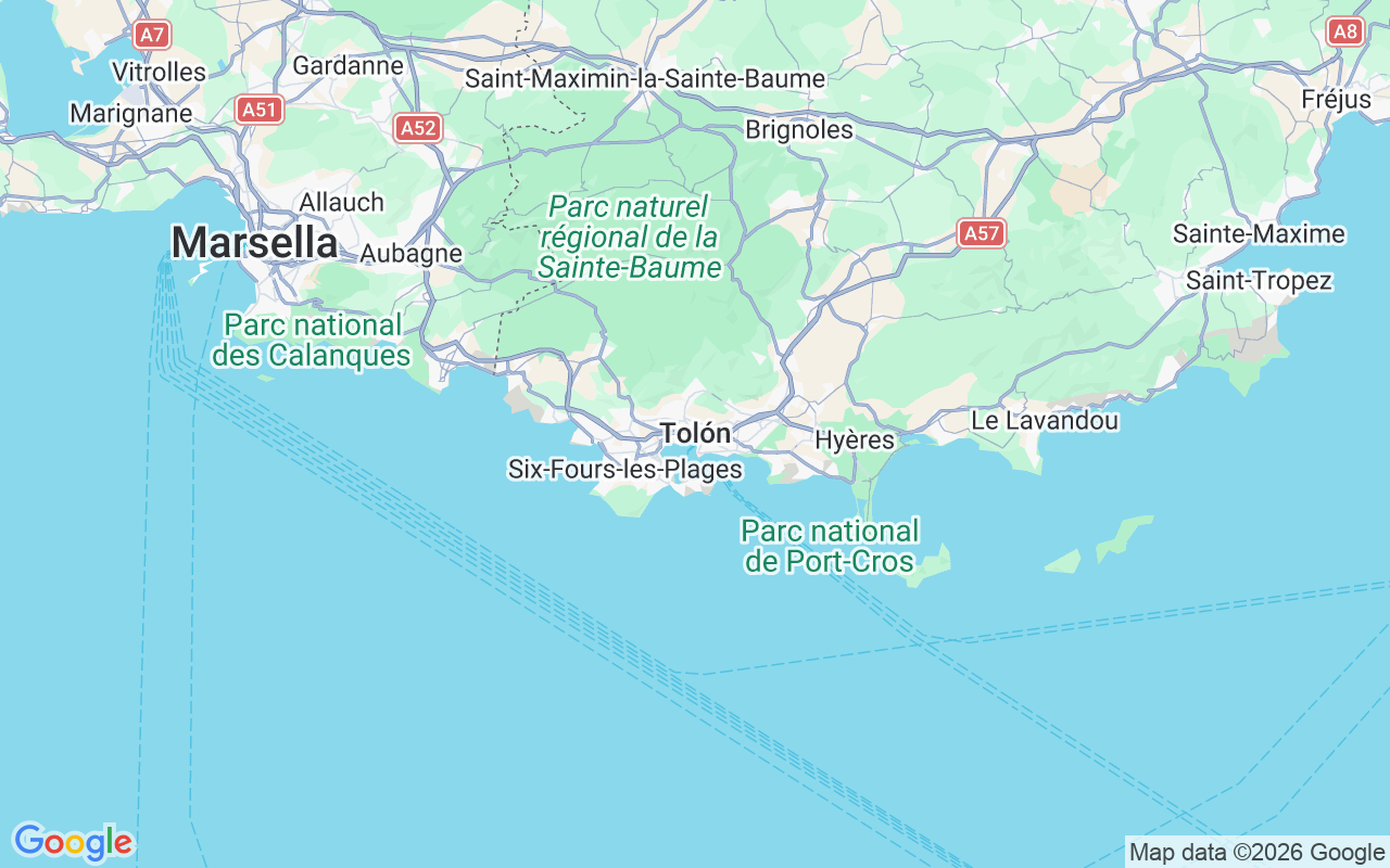 Ubicación Velero: ., Tolón