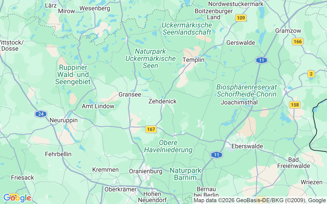 De locatie van Woonboot: Zehdenick Mildenberg, Zehdenick