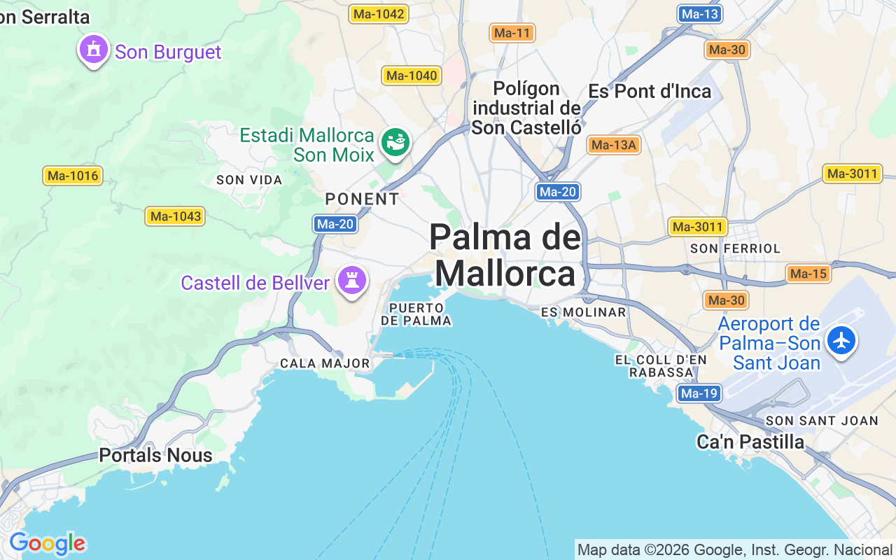 De locatie van Zeilboot: La Lonja Marina Charter, Mallorca