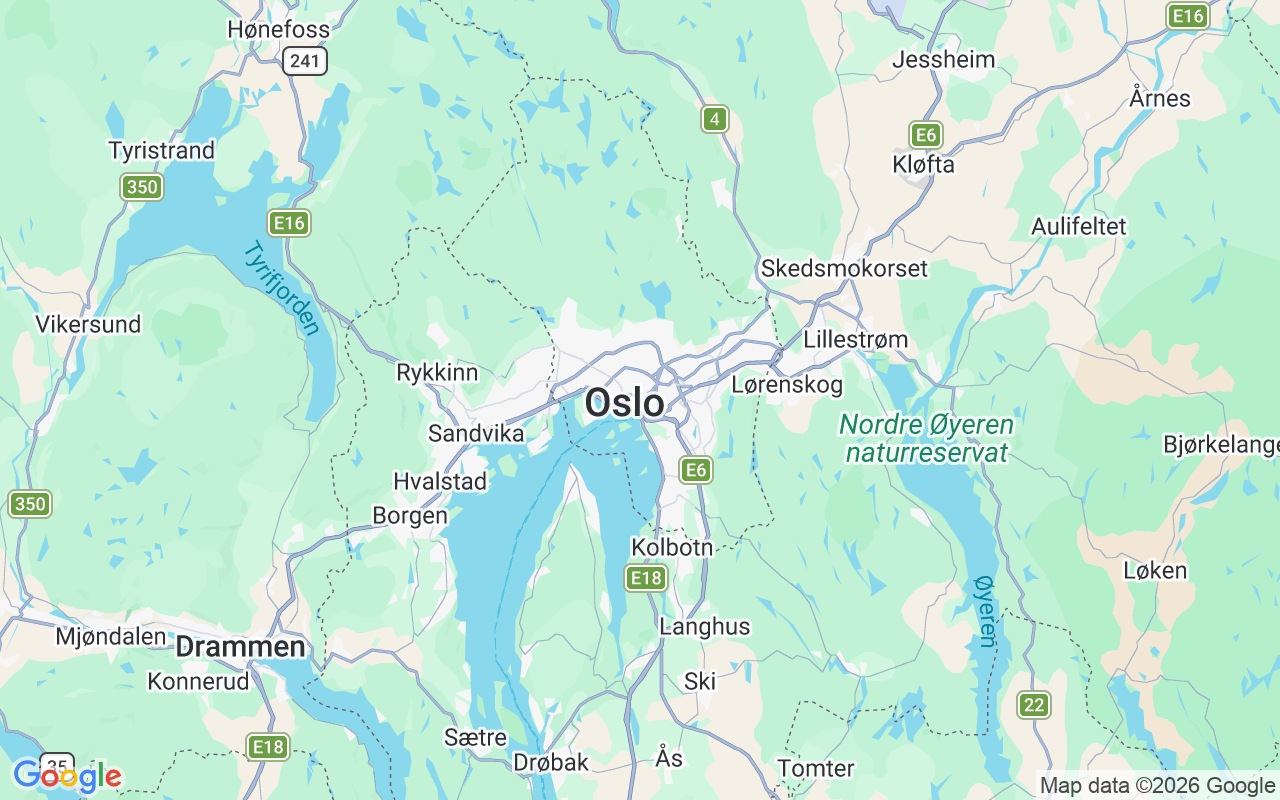 Emplacement du Yacht à moteur: Aker Brygge, Oslo