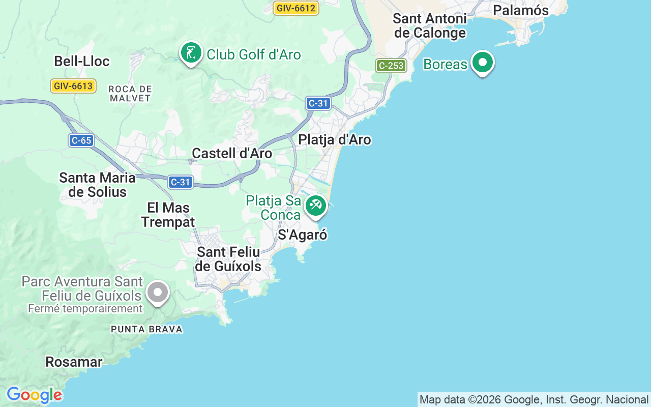 Emplacement du Semi-rigide: Puerto Deportivo Marina Port D'aro, Platja D'aro I S'agaró