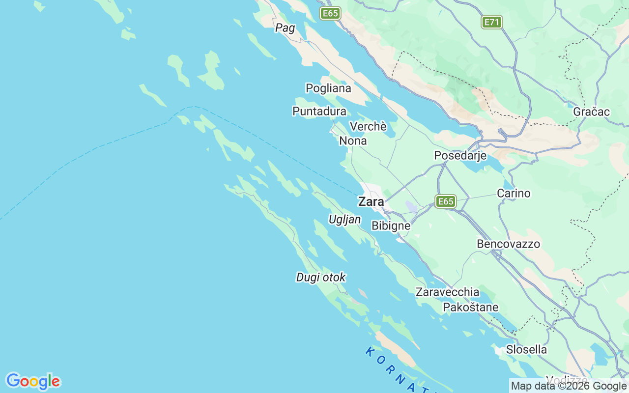 Luogo Gommone: Zadar, Oltre