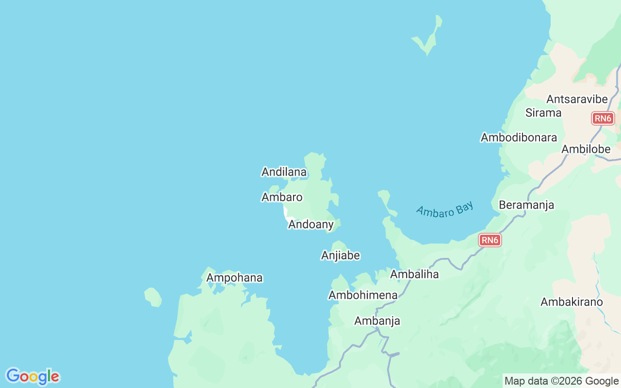 De locatie van Zeilboot: Marokindro, Madagaskar