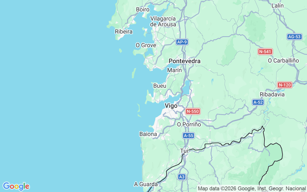 Localização do(a) Lancha: Puerto De Aldán, Aldán