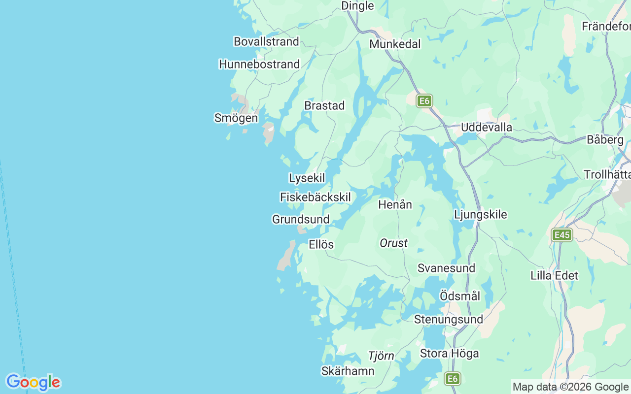 Ubicación Lancha: Östersidan, 451 78 Fiskebäckskil