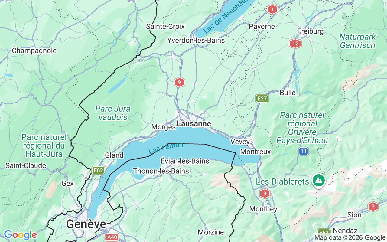 De locatie van Motorboot: Vidy Port, Lausanne