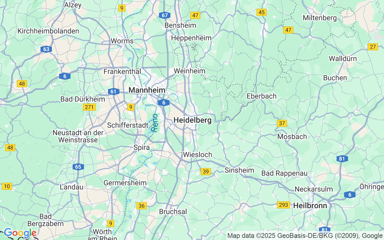 Localização do(a) Lancha: Heidelberg, Heidelberg