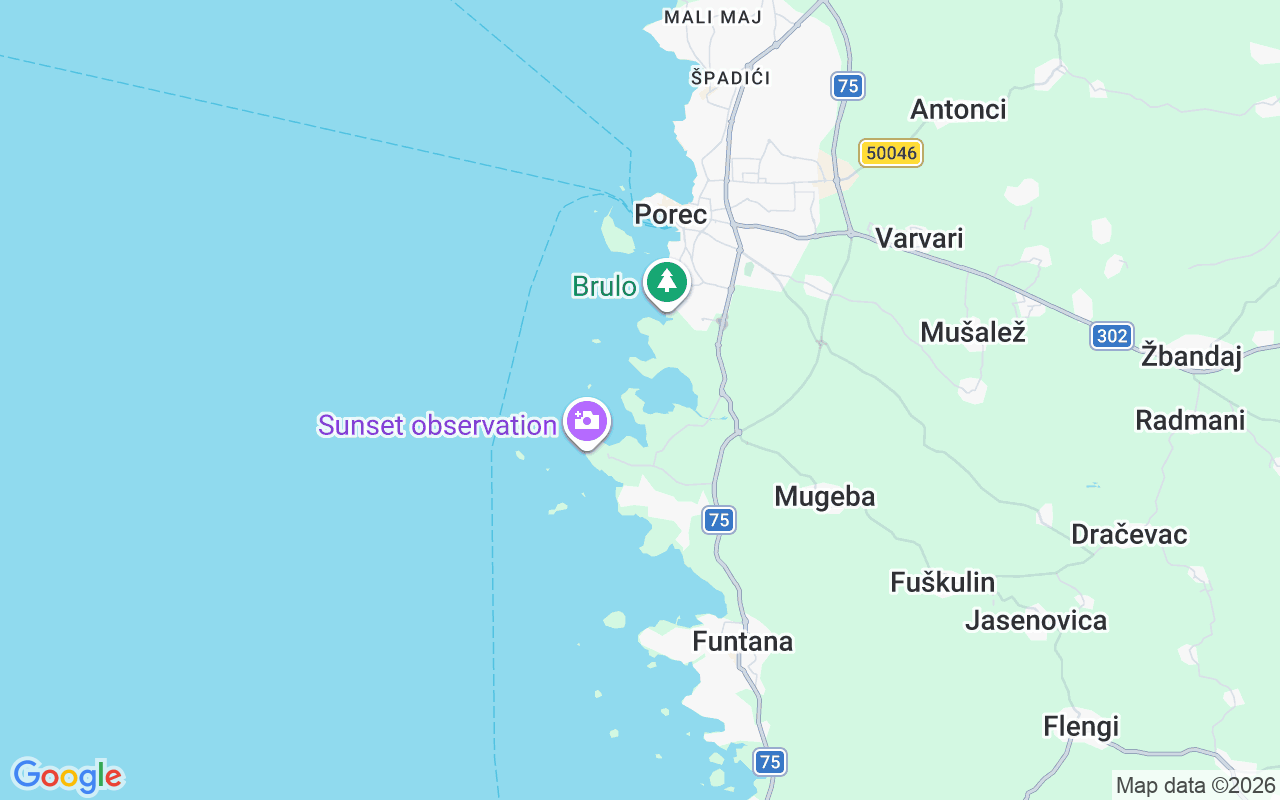 Localização do(a) Lancha: Grad Poreč, Croácia